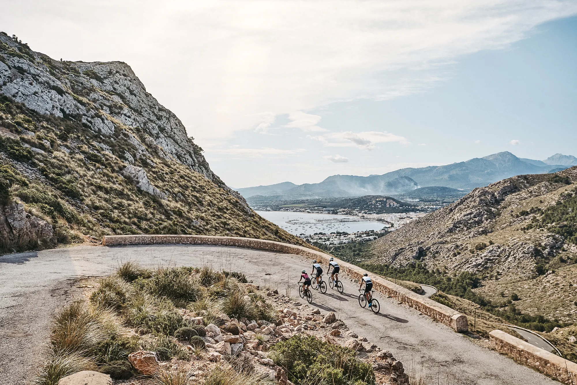 veloco mallorca roadbike cycling campaign fotoshooting